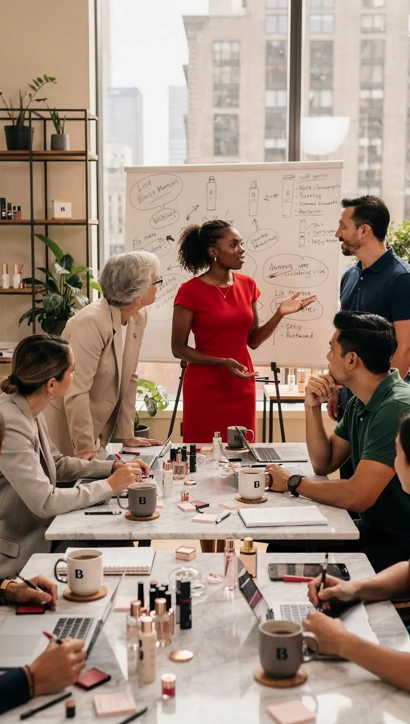 Tworzenie marki kosmetycznej z wykorzystaniem strategii marketingowej i systemów pozyskiwania klientów.